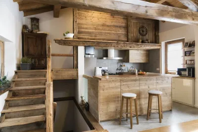 Rustic Solid Wood Kitchen — image 1